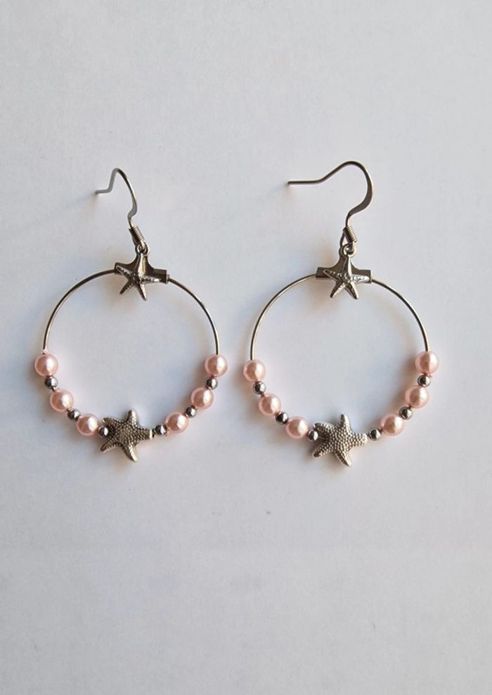 Boucle d'oreille étoile de mer