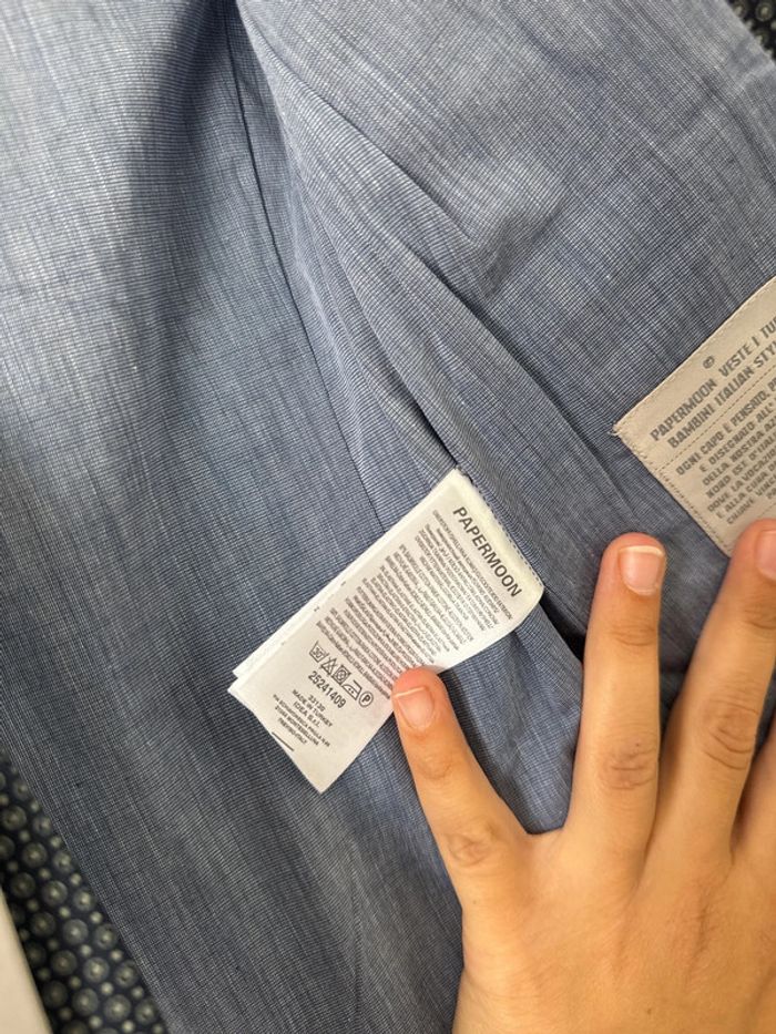 👔 veste de costume /blazer- garçon 5 ans - Papermoon- neuf avec étiquette - photo numéro 12