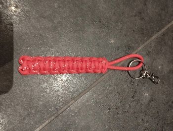 Porte clés en paracorde