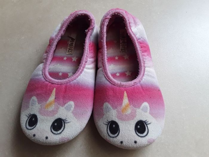 Chaussons ballerines licorne fille en 31 TISSAIA TBE