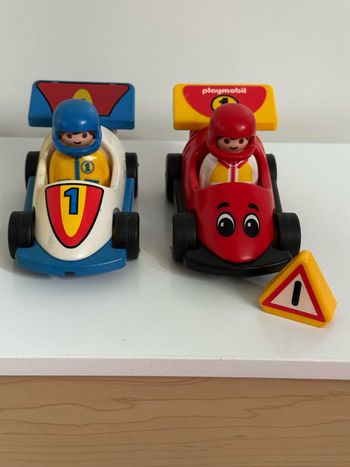Lot voitures playmobil 123