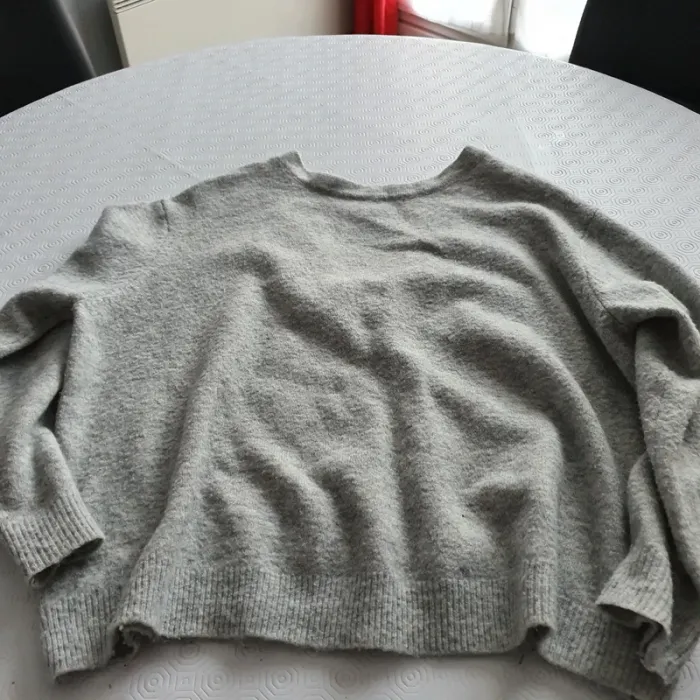 Pull gris - photo numéro 3