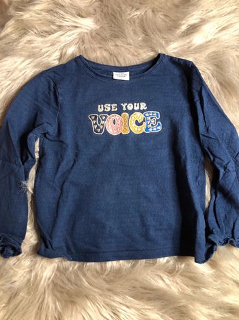 Tee shirt bleu voice