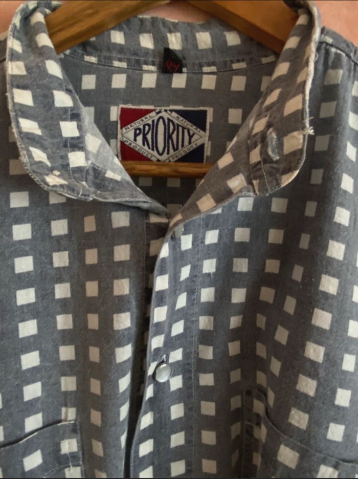 Chemise à carreaux homme - photo numéro 2