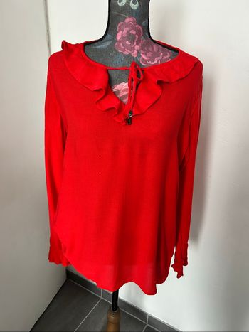 Blouse Promod rouge taille 44