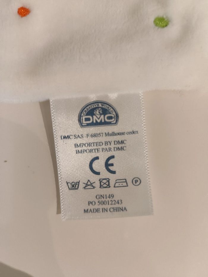 Doudou plat hippopotame dmc - photo numéro 3