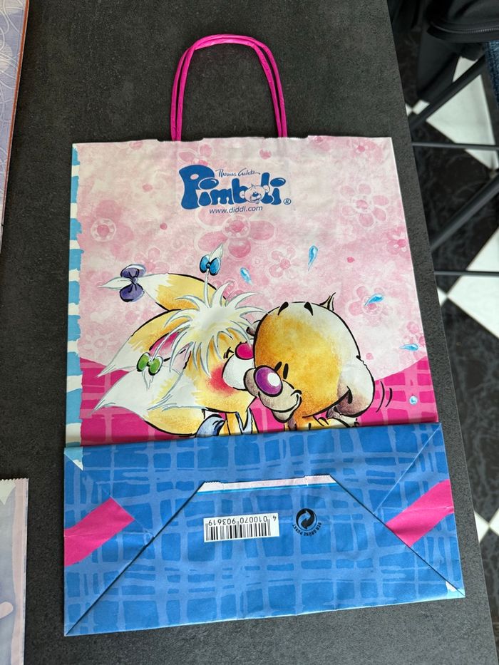 Cinq. Sacs cadeaux Diddl - photo numéro 9