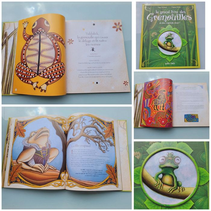 Très beau livre Le Grand livre des Grenouilles 🐸 et des Crapauds aussi!
