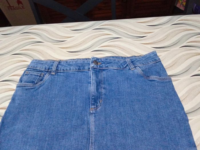 Jupe en jeans Kiabi taille 42 - photo numéro 2