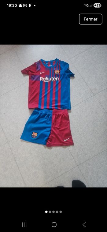 Maillot de foot 5ans