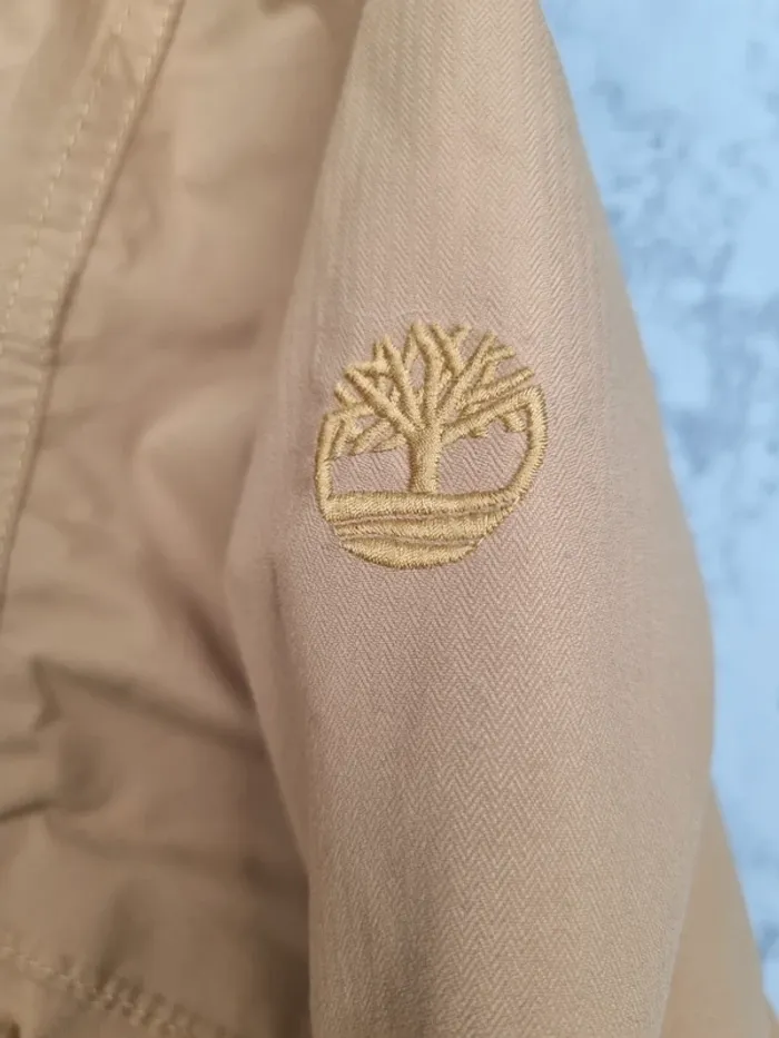 Veste Parka Timberland Moutarde – Taille XL Homme (mesures en photos) - photo numéro 5