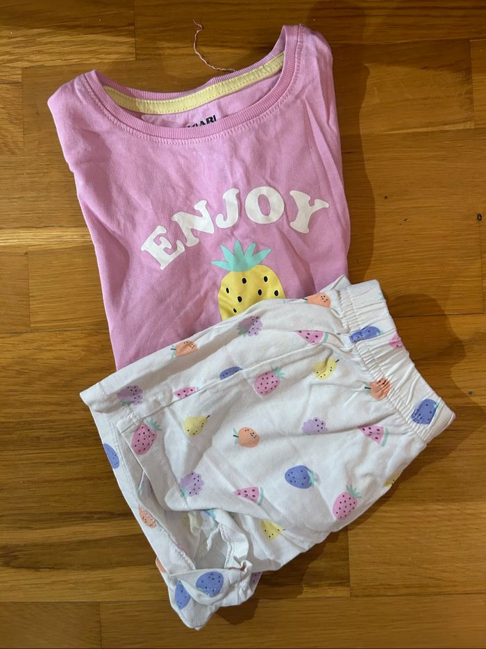 Lot de 3 pyjamas shorts fille - photo numéro 5