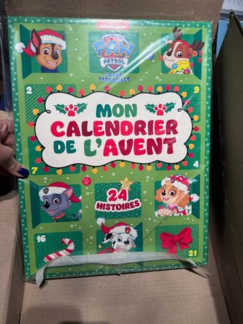 Mon calendrier de l’Avent Pat Patouille vert 24 histoires