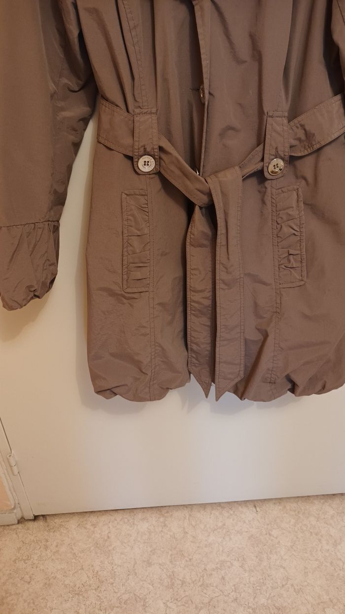 Imperméable  sans capuche avec ceinture - photo numéro 4