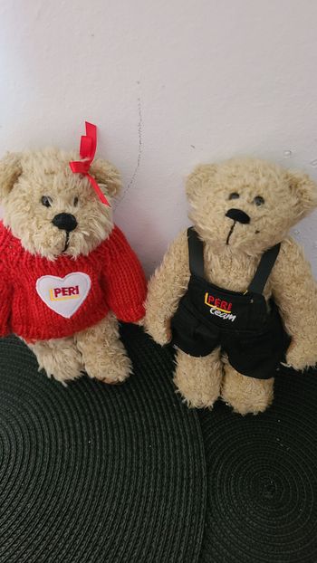 couple doudou ours peri