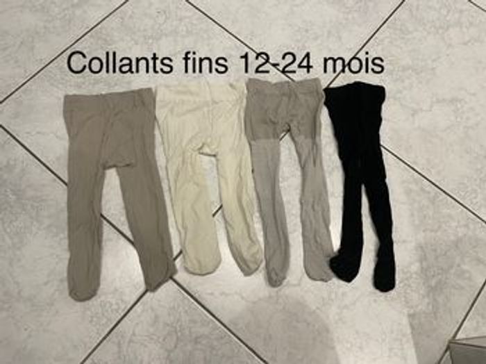 Collants fins 12-24 mois