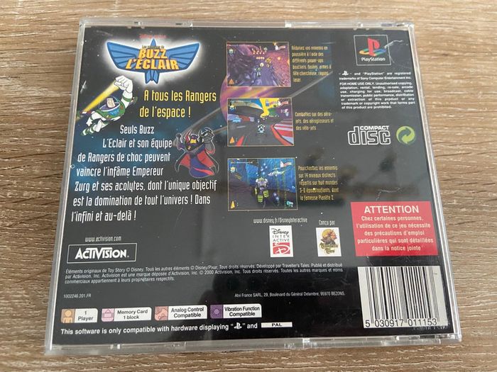Les aventures de buzz l’eclair ps1 - photo numéro 6