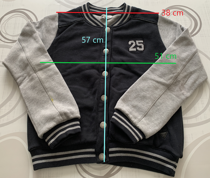 Blouson Teddy noir et gris - 42/44 - K woman - photo numéro 3