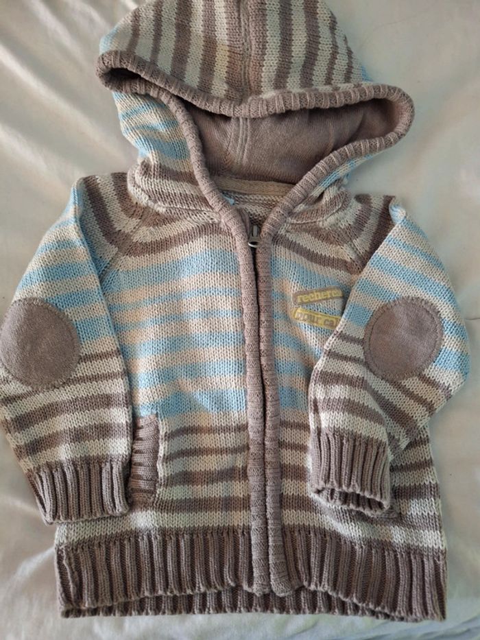 Gilet chaud à capuche