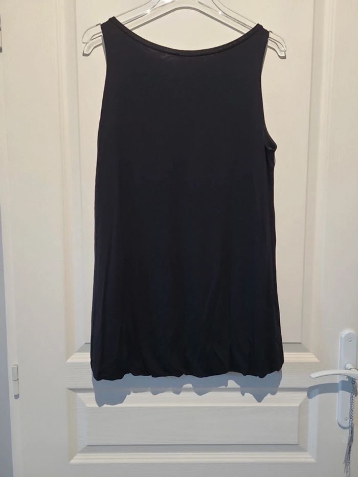 Haut a bretelles noir forme boule Promod - photo numéro 2