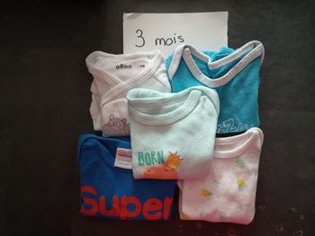 Bodies garçon à manches courtes