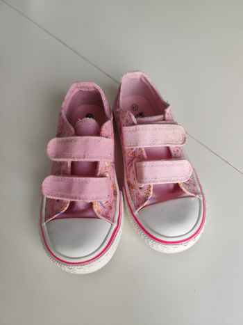 Baskets en toile licorne