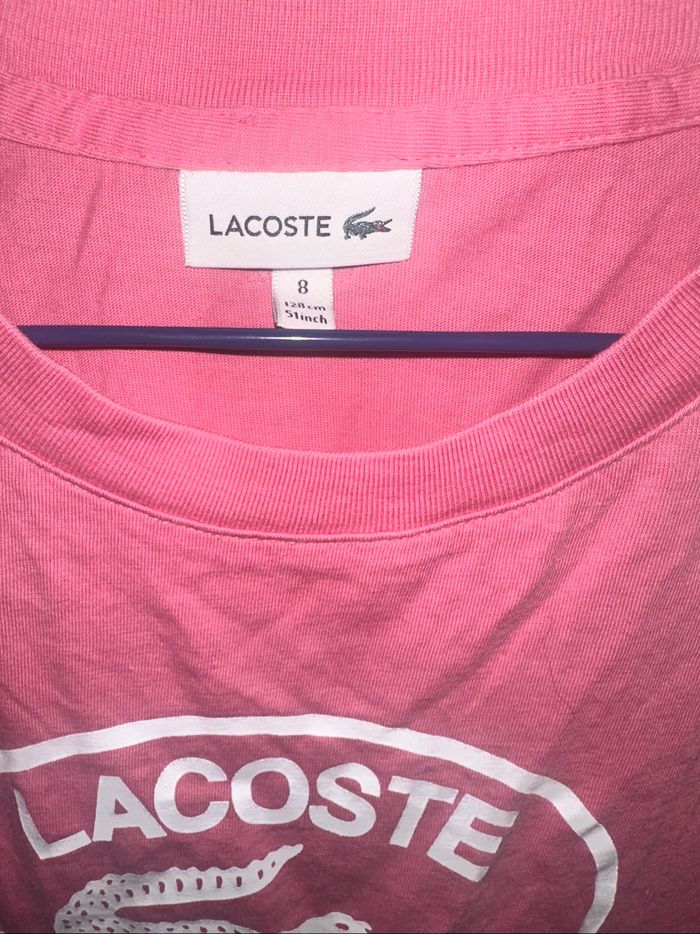 T-shirt lacoste - photo numéro 4