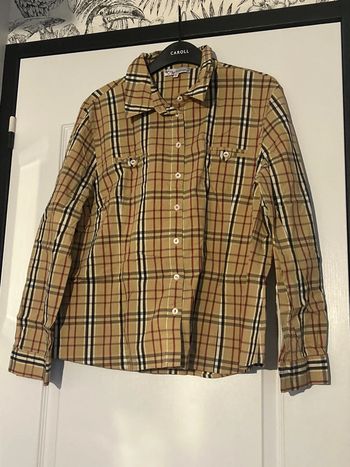 Chemise à carreaux pour homme