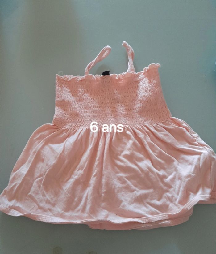 Débardeur rose clair 6a