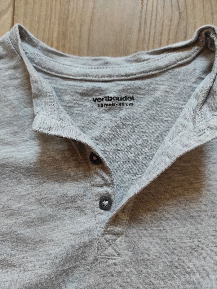T-shirt manches longues 18 mois Vertbaudet - photo numéro 3