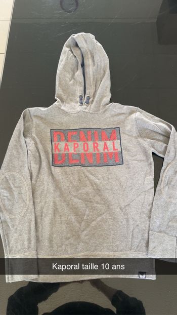 Pull à capuche