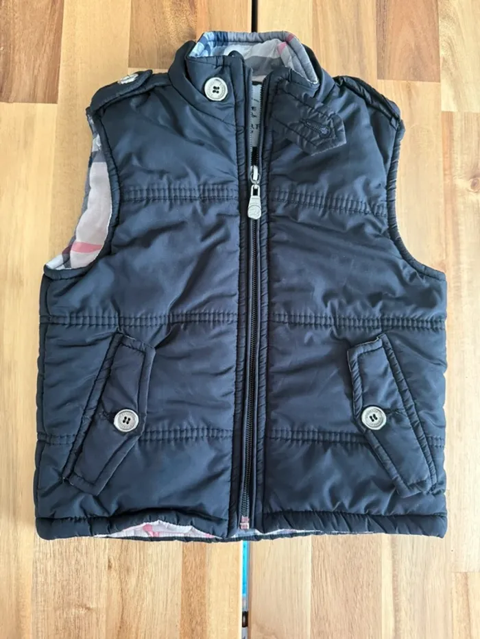 Veste sans manches burberry 12 18 mois - photo numéro 2