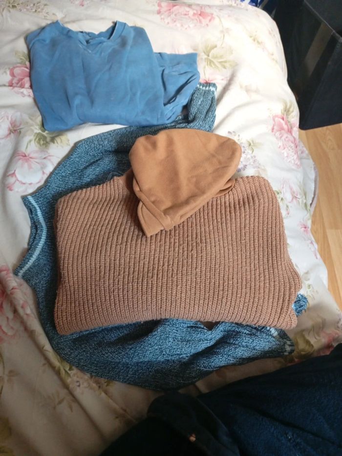 Pull Kiabi 10 ans camel - photo numéro 2