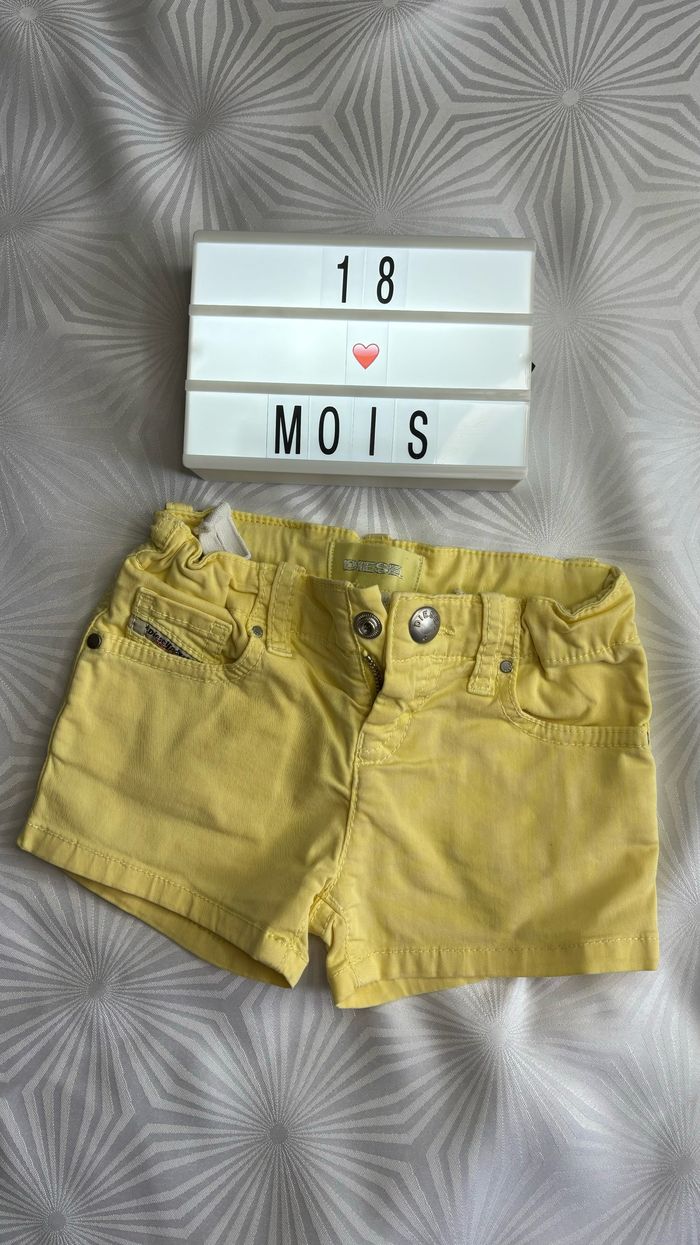 Short diesel mixte 18 mois
