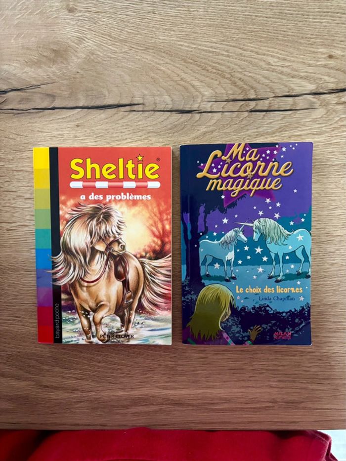Lot de livres Sheltie / Ma licorne Magique pour enfants