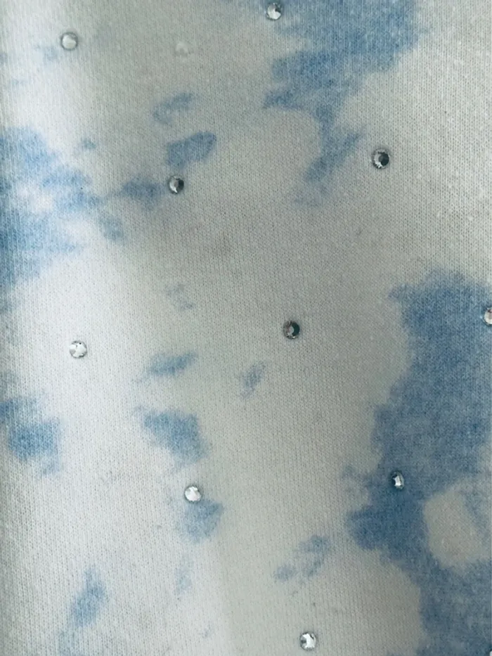 Pull décoloré strass - photo numéro 3