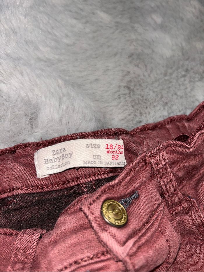 Jean Bordeaux - 18/24 mois - Zara - photo numéro 4