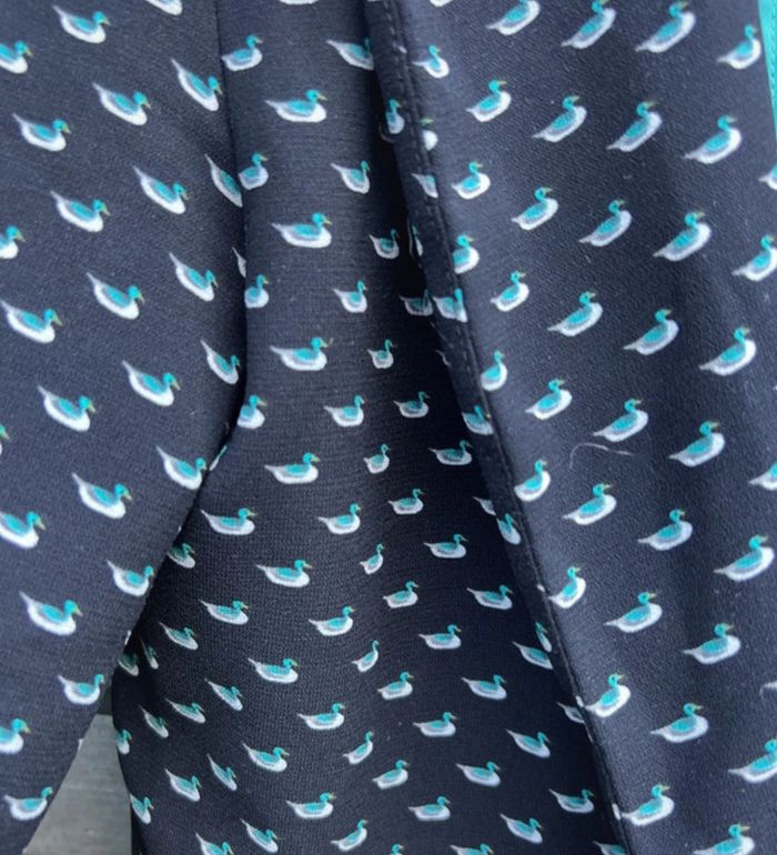 Veste élégante motif canard – Taille 34 très bon état - photo numéro 3