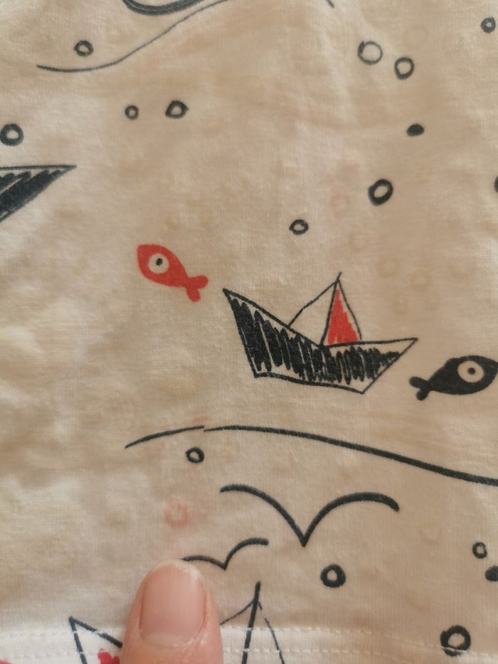 Robe d'été thème marin 3ans cap au large tbe - photo numéro 3