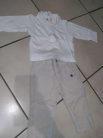 Ensemble pantalon + polo