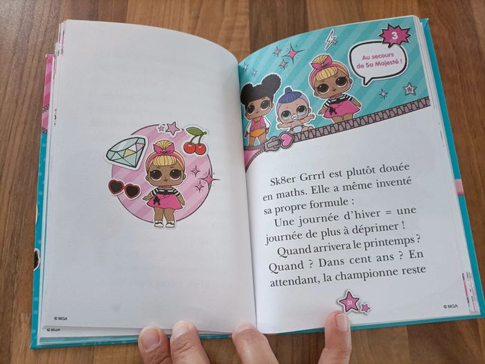 Livre Lol surprise tome 1 - bibliothèque rose - photo numéro 8