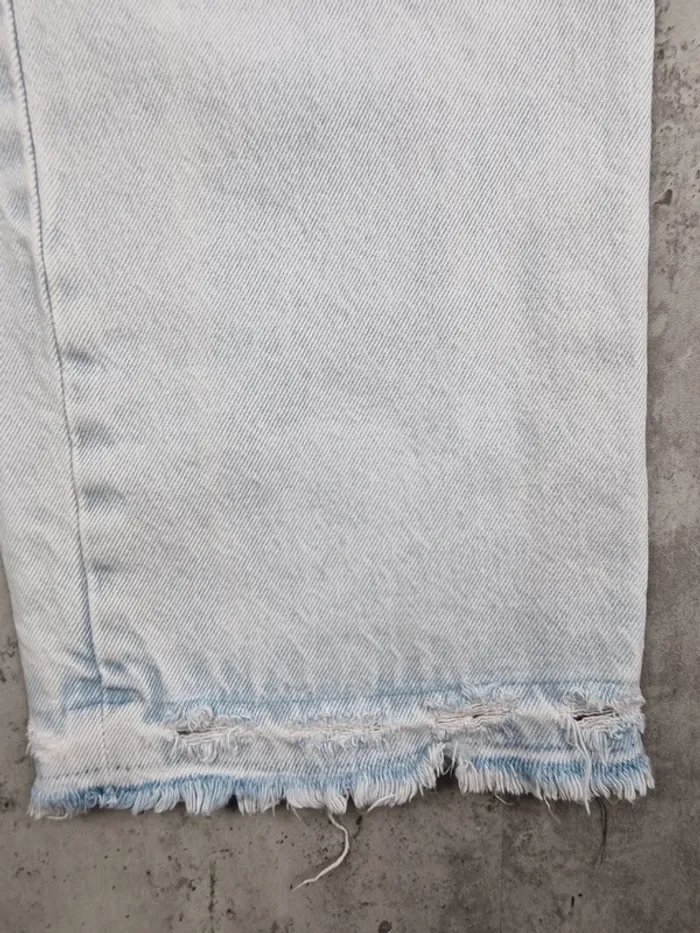 Jeans Levi’s Straight bleu clair – Taille 32 Femme (mesures en photos) - photo numéro 11
