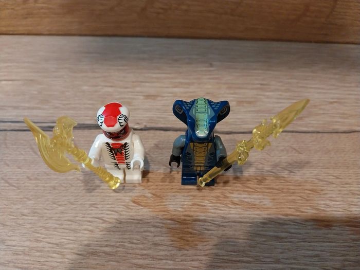 Figurines type lego 2 serpents Ninjago - photo numéro 4