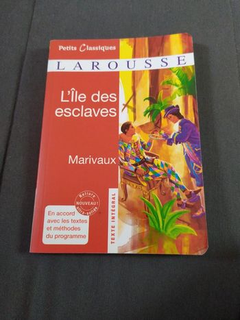 L'île des esclaves de Marivaux