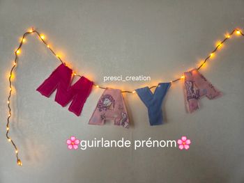 Guirlande prénom