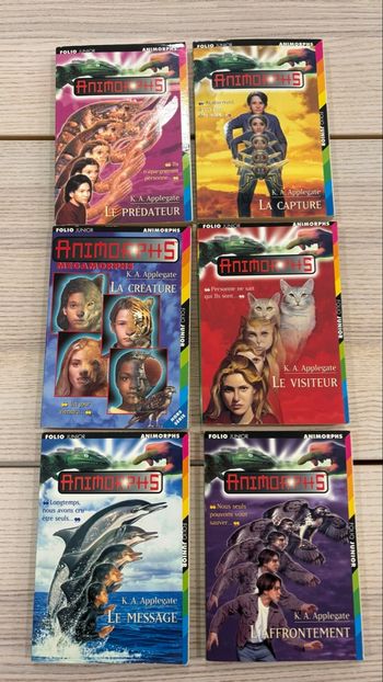 Lot livres « Animorphs »