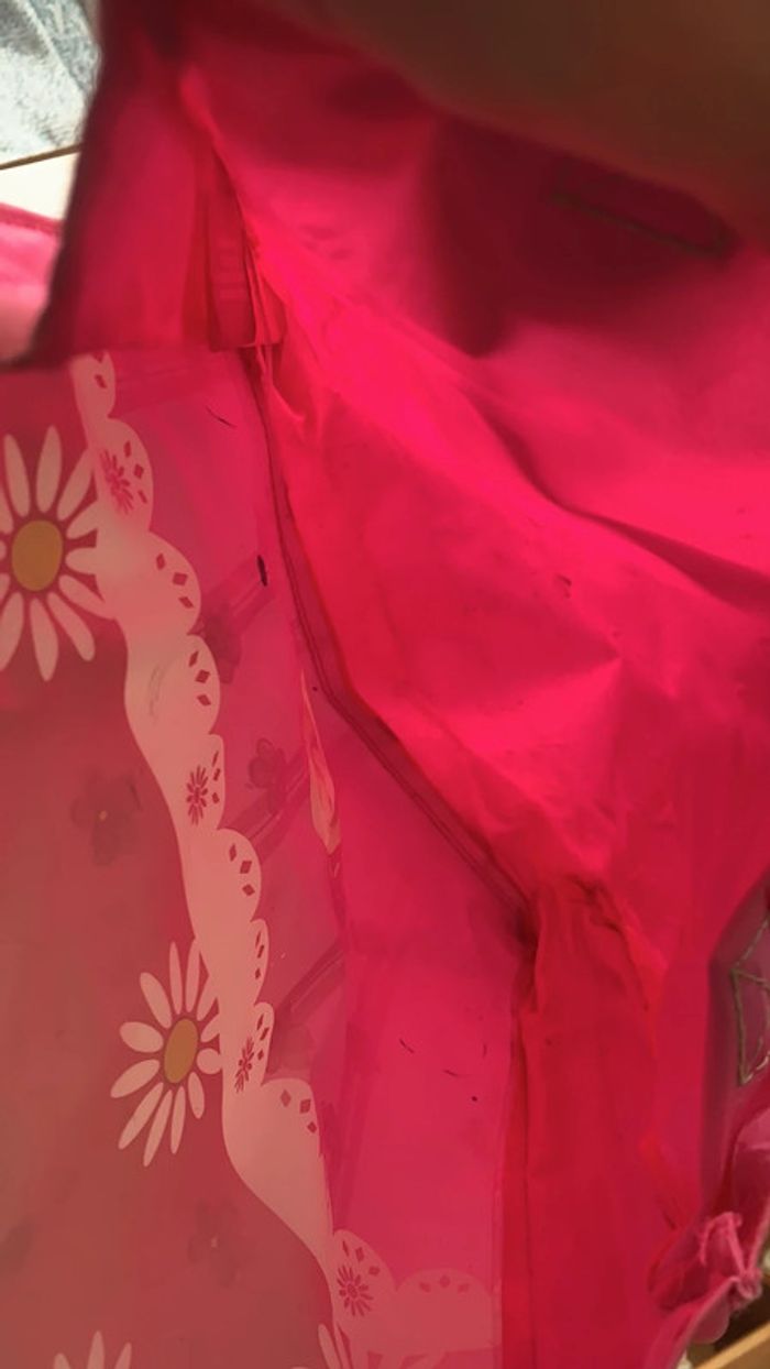 Sac en plastique Barbie poupée rose - photo numéro 4