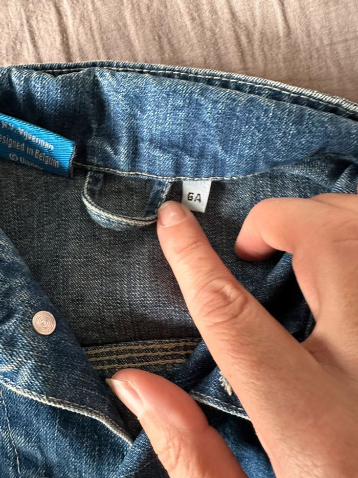 Veste en jeans 6 ans - photo numéro 2