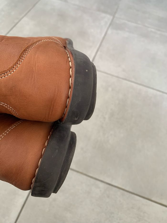 Bottines marron Besson taille 36 - photo numéro 5