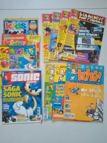 Lot de 11 magasines 8-12 ans